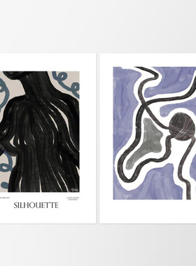 进口丹麦The poster club*SANDRA BLOMEN MASCHINSKY原版装饰画