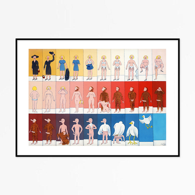 liveart 瑞典画家Marie Louise Ekman 原版装饰画海报原始舞会
