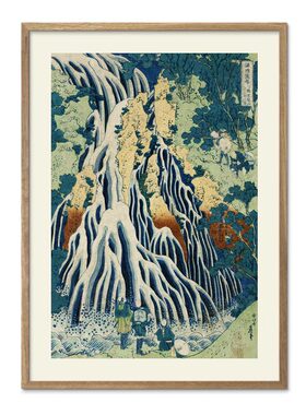 葛饰北斋Kurifuri no Taki和风原版装饰画Katsushika Hokusai
