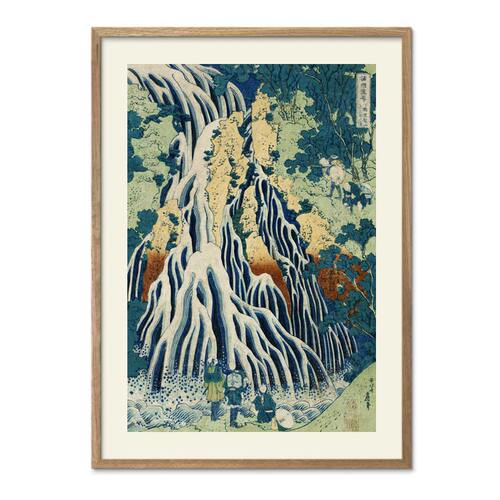 葛饰北斋Kurifuri no Taki和风原版装饰画Katsushika Hokusai