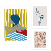 poster club LENTOV原版 liveart进口丹麦The 装 饰画AGOSTO