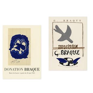 liveart 乔治布拉克Georges Braque 小众中古风展览海报装饰画
