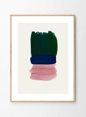 liveart 进口丹麦mogensen lopez 抽象艺术 Trinity 原版装饰画