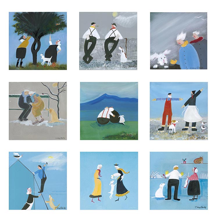 Rosenstiels可爱插图装饰画