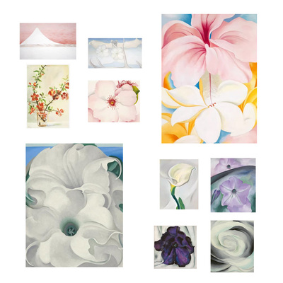 乔治娅奥吉弗花朵装饰画