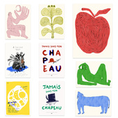 poster PROJECT原版 club 进口丹麦The ANOTHER ART 装 饰画Chapeau