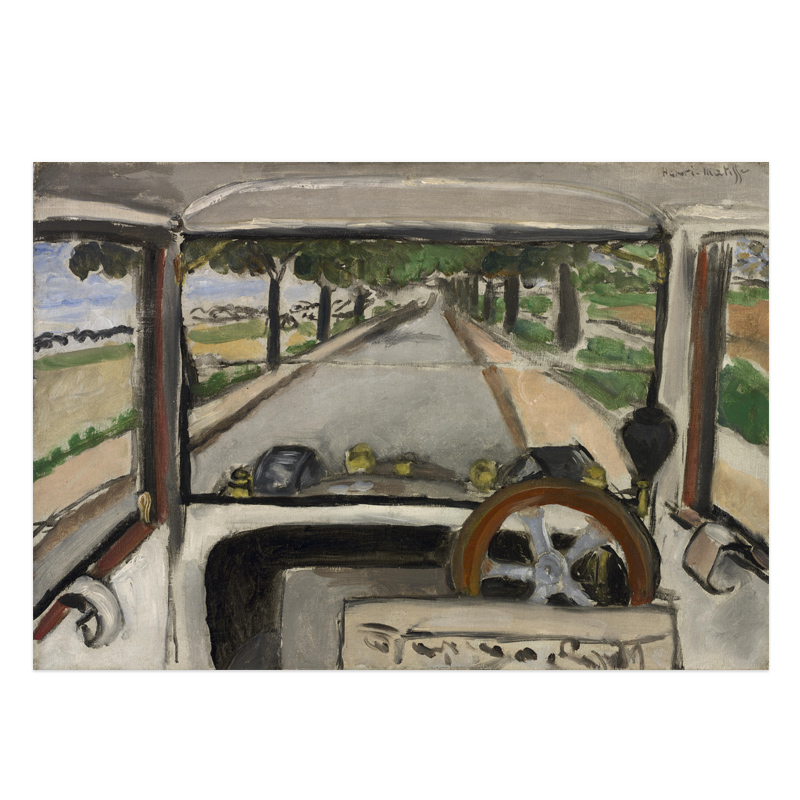 马蒂斯乡村风景原版装饰画