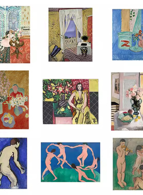 liveart马蒂斯Henri Matisse 复古小风景系列原版装饰画