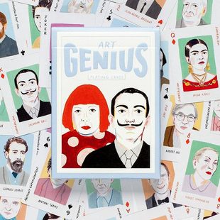 liveart 英国品牌Laurence King 艺术家画像扑克纸牌Playing Card