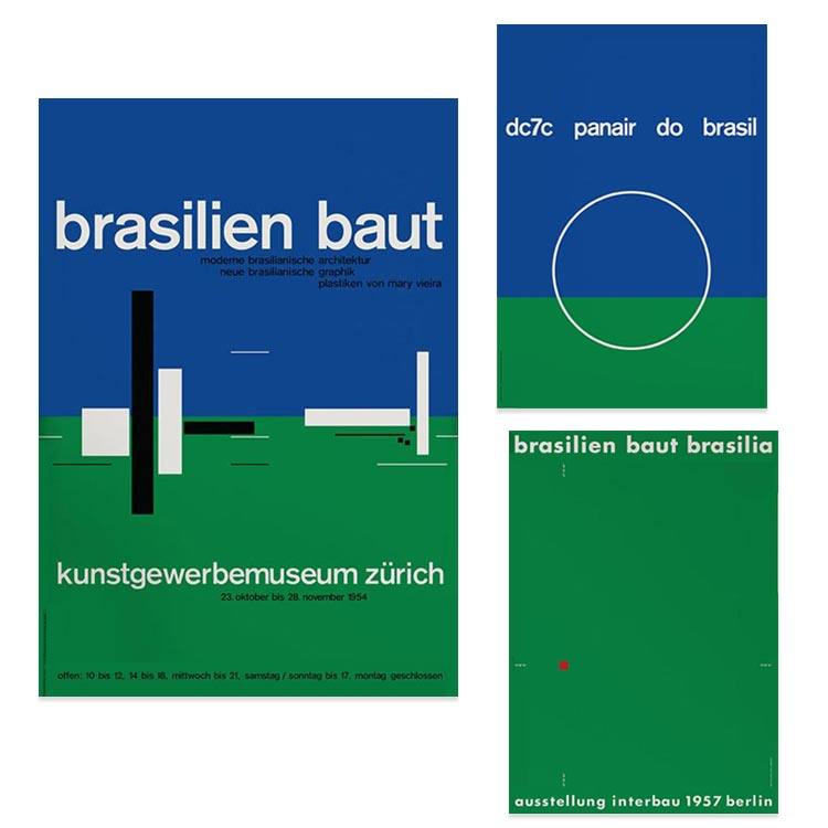 liveart 包豪斯bauhaus蒙德里安简约现代主义字母版式海报装饰画