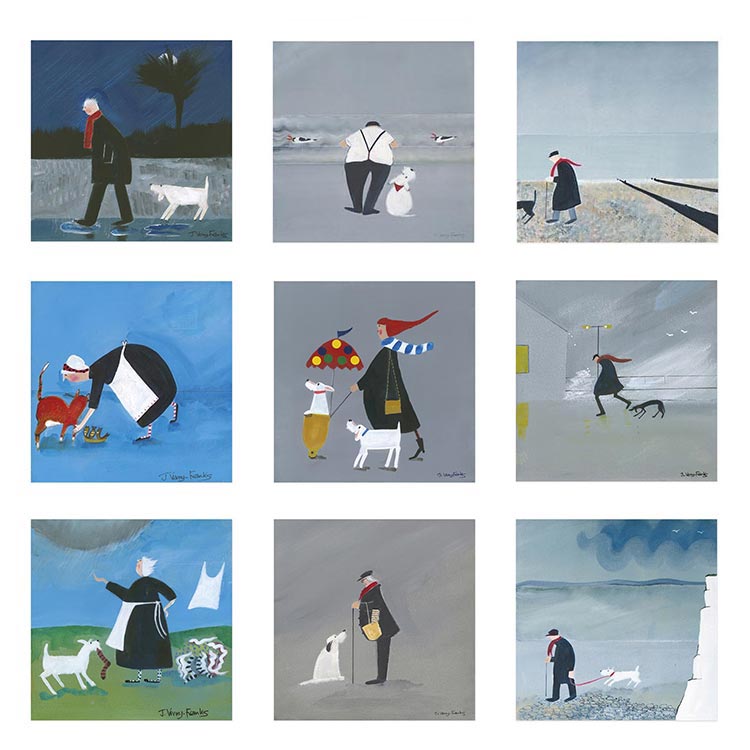 Rosenstiels可爱插图小众装饰画