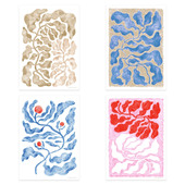 poster club LINNÉA 进口丹麦the ANDERSSON植物叶子装 饰画海报