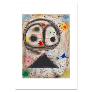 liveart 胡安米罗Joan Miró后现代抽象经典名画原版装饰画合辑2