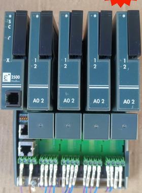 欧陆DCS模块2500系列AO2 实物拍摄 拆机 成色漂