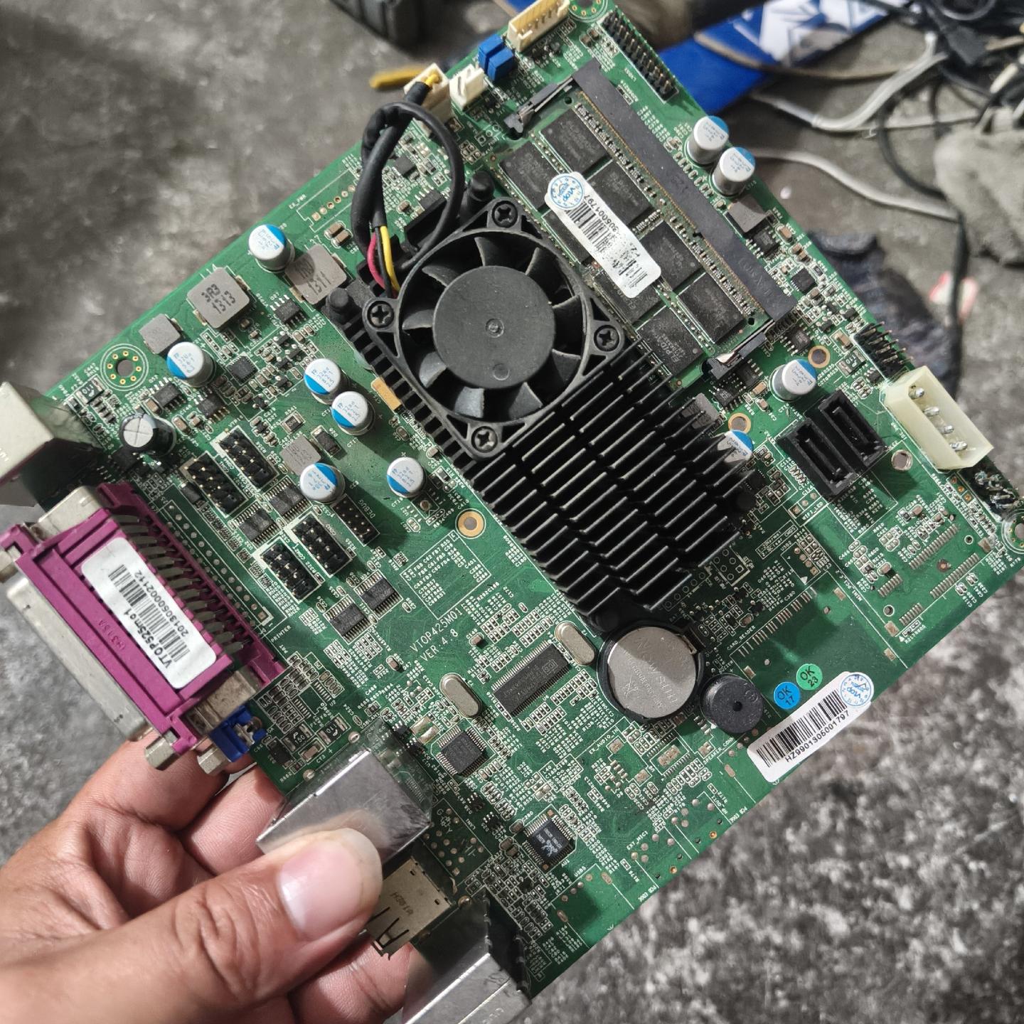 VTOP525M 01主板 维拓收银机主板 维拓d525主板