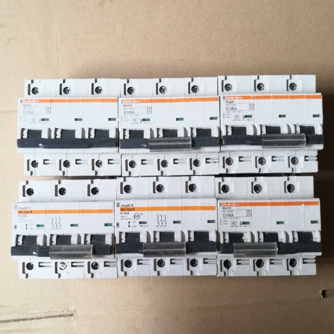 梅兰日兰大电流空气开关3P D100A，拆机，实物