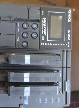PLC KV-3000 版本2.0 带CPU模块 24