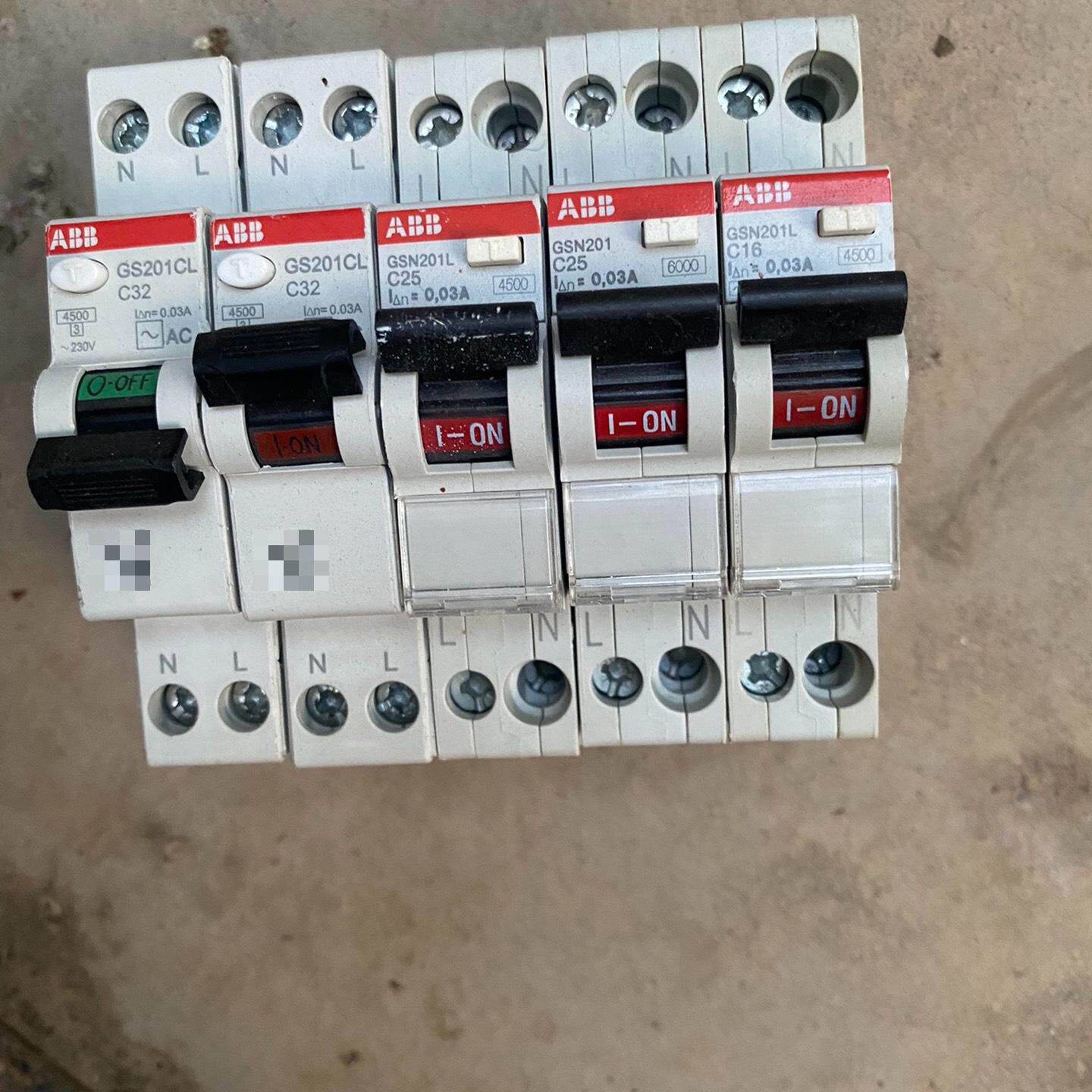 出售拆机/GSN201 1P?N一体漏电 意大利进