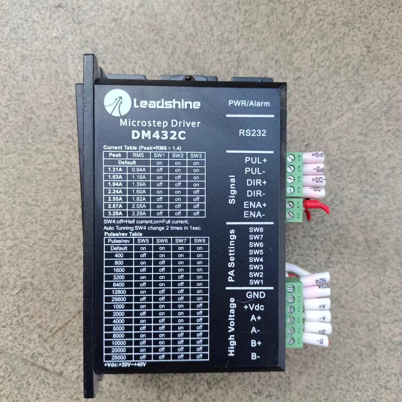 雷赛步进驱动器:DM442、DM432C。实物拍摄成色如图