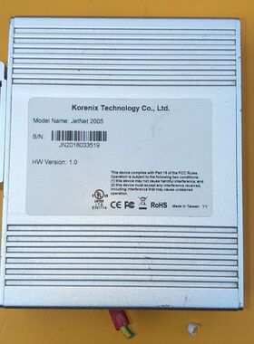 Korenix 拆机科洛理想JetNet2005工业交换机一