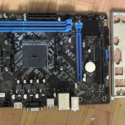 梅捷SY狂龙A88M-pvh主板 fm2b主板 成色如图 实