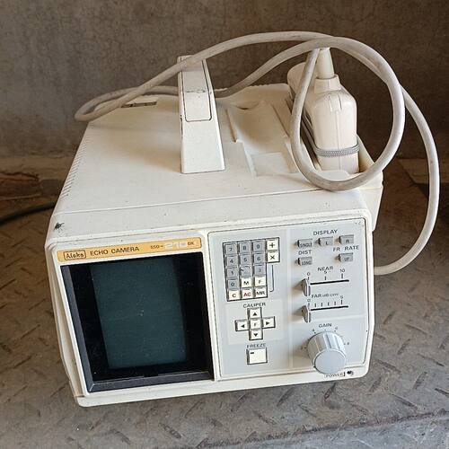 这是阿洛卡（Aloka）SSD-210 DX超声诊断仪