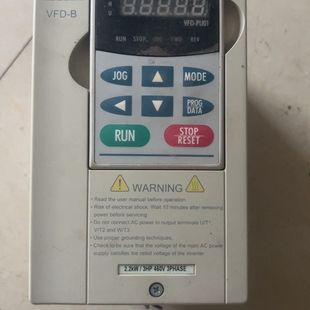 拆机成 380V 台达VFD022B43B变频器 2.2kw