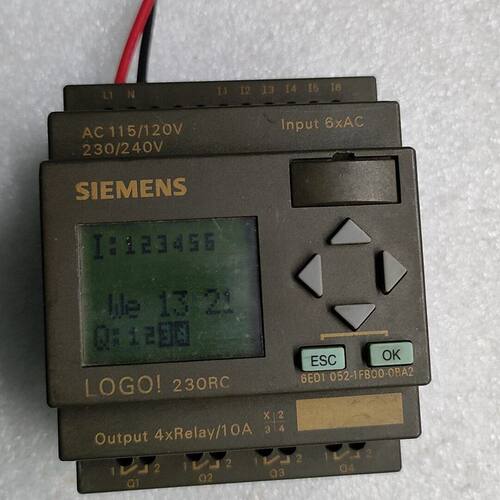 LOGO! 230RC控制器 型号6ED1 052-1
