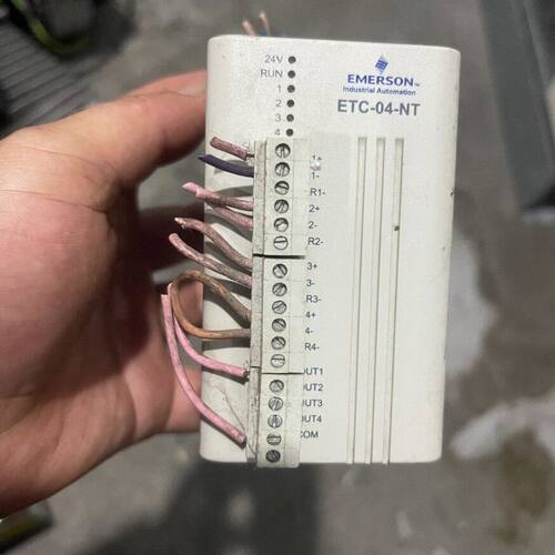 ETC-04-NT 艾默生plc模块 拆机包好。成色实拍。1