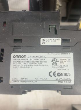 PLC CP1H-X40DT-D 拆机 成色如图