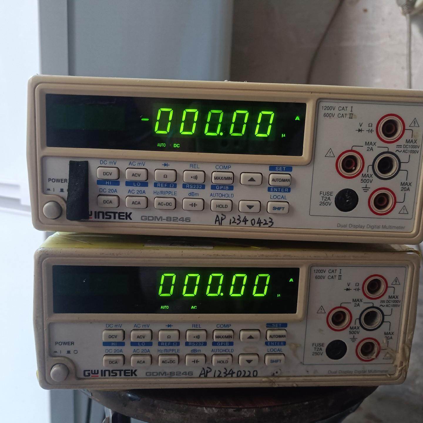 固纬GDM-8246数字万用表 成色如图 功能正常 共2台
