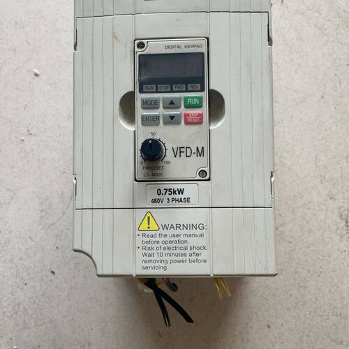 台达变频器VFD007M43B 0.75KW 380V三相拆