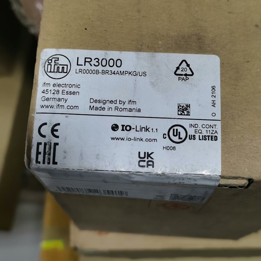 IFM易福门液位传感器LR3000