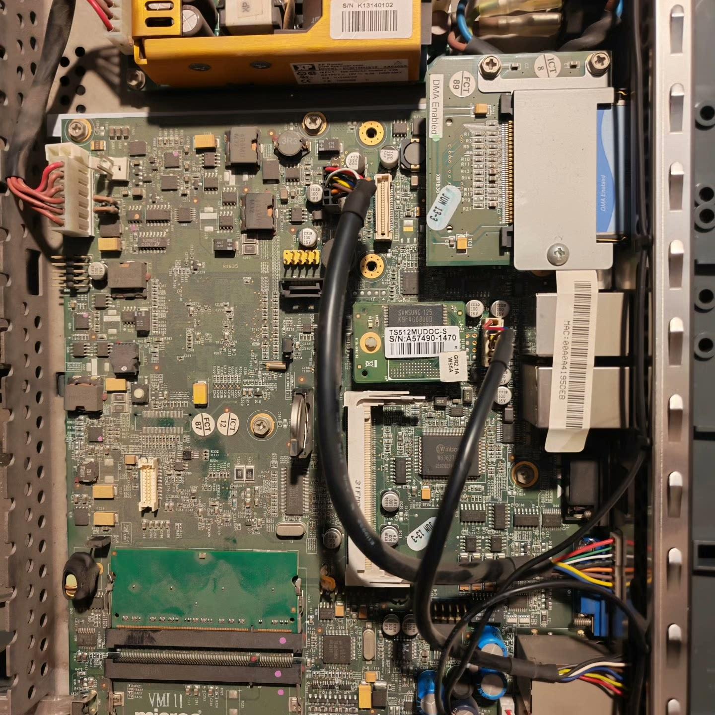 拆机MICROS VMI 11主板，型号AO13，GM1