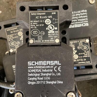 施迈赛AZ16-12zvrk-M16安全开关 5个现货拆机正