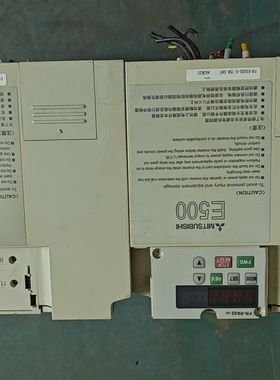 变频器FR-E520S-0.75K-CHT 成色如图 轻