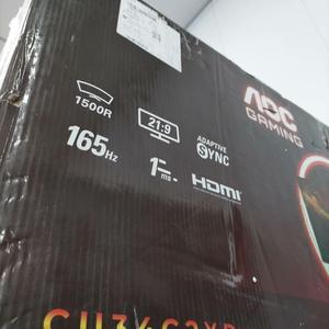 AOC CU34G2XP 34寸曲面显示器 165Hz高刷