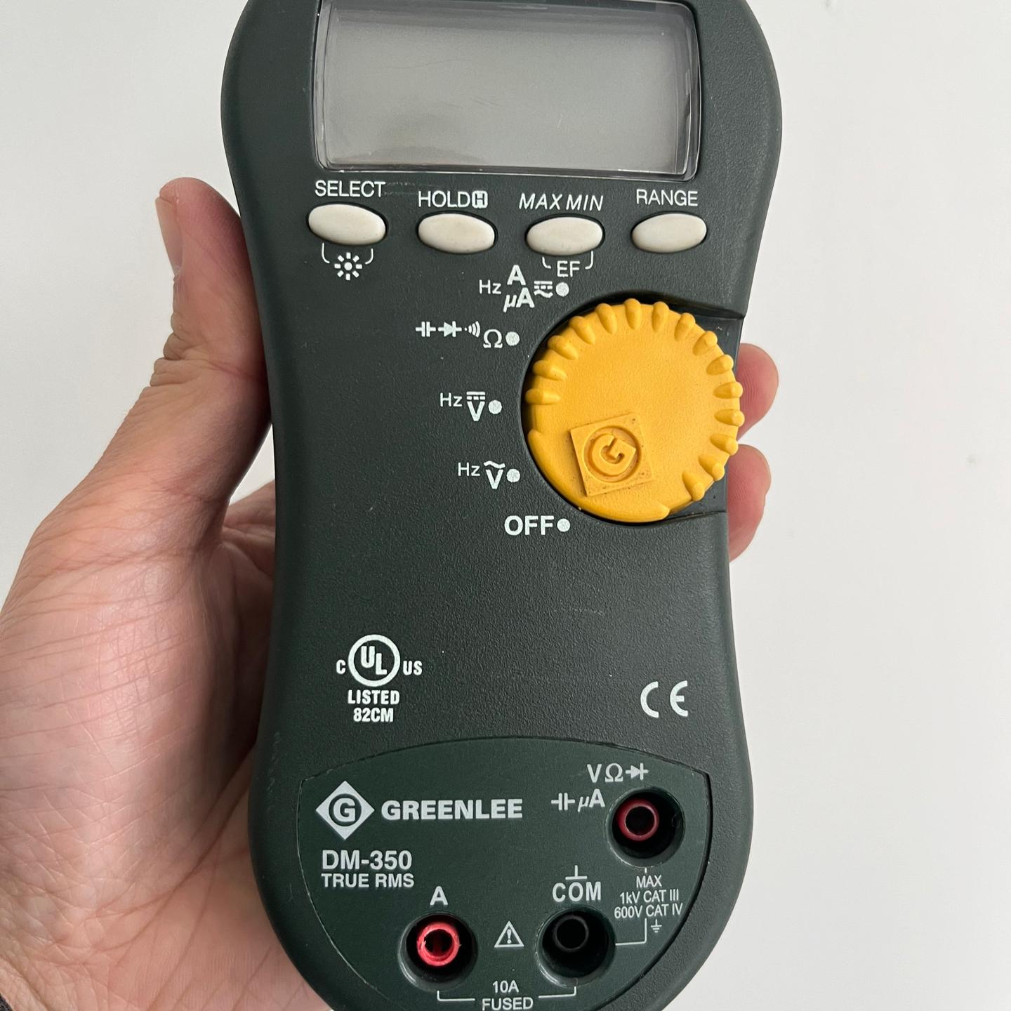 美国GREENLEE格林利万用表DM-350 格林利