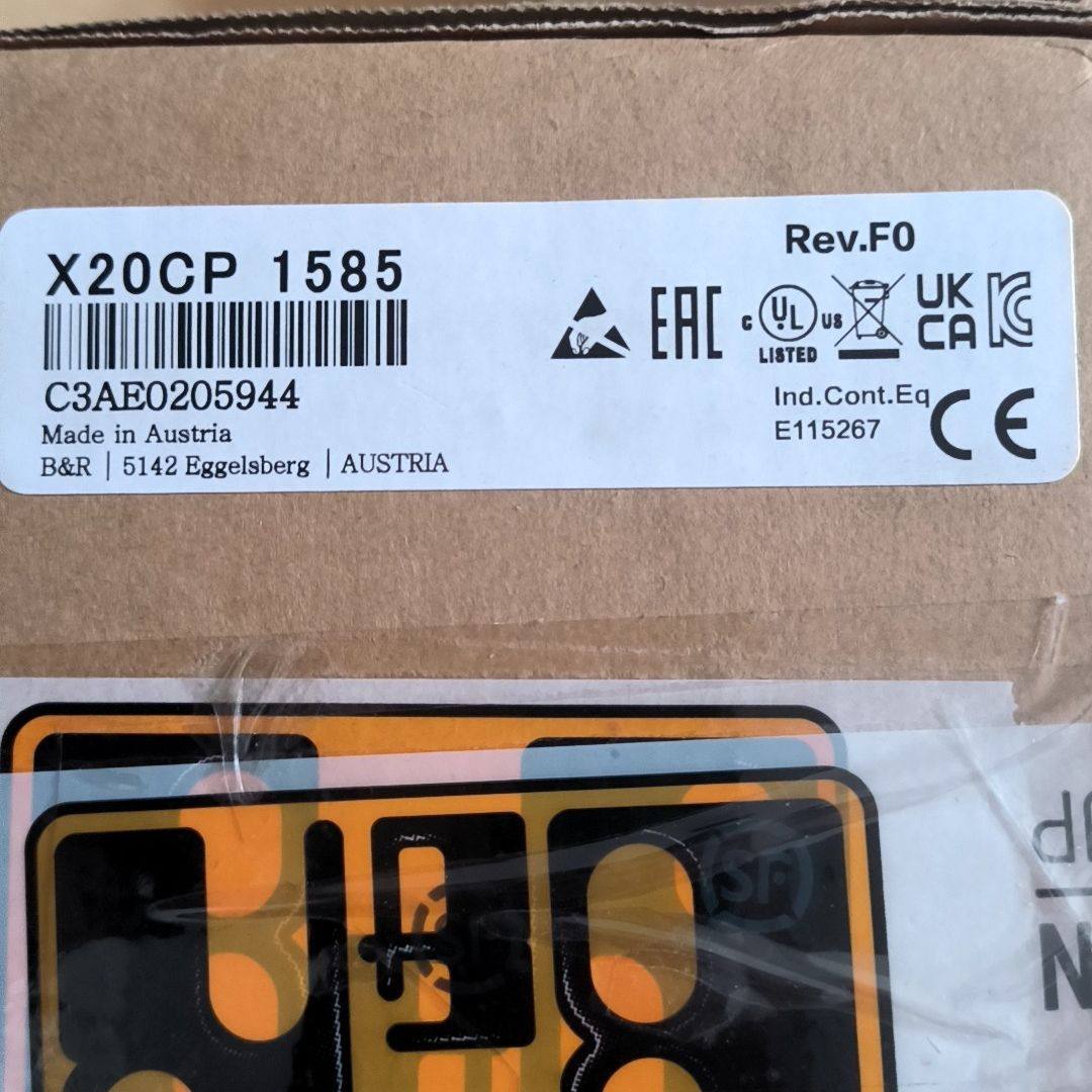 贝加莱主控制器X20CP1585 仅开封 实物拍摄