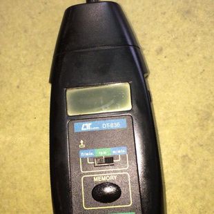 路昌接触式测速仪 DT-836 功能正常 4节电池为电源