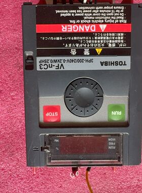 变频器VFNC3-2002P 0.2KW功率 220V