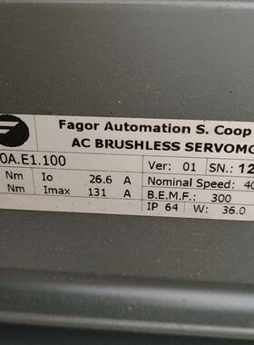 fagor法格电机fxm75.40a.e1.100 功能包好