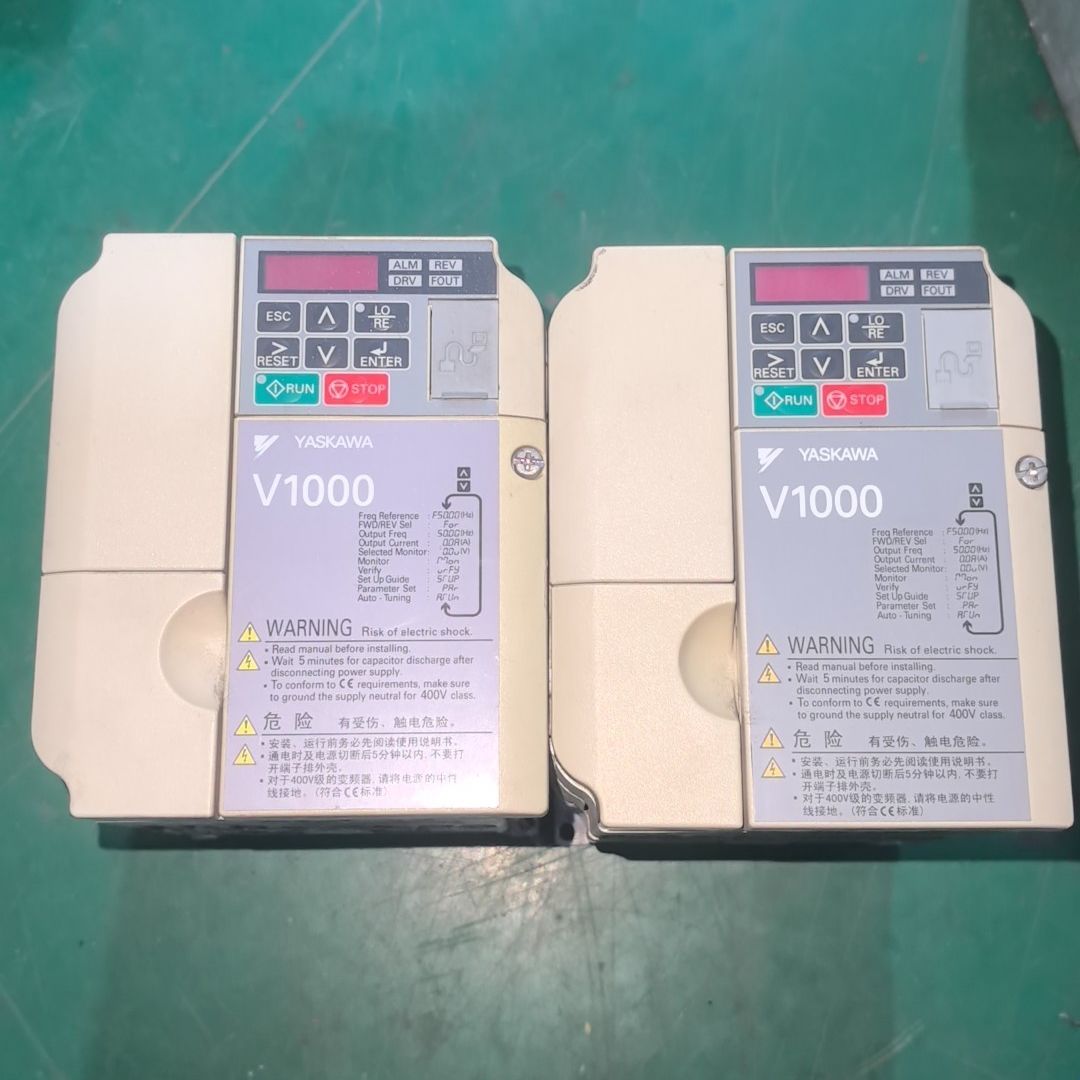 安川变频器V1000系列 型号CIMR-VB4A0007BB