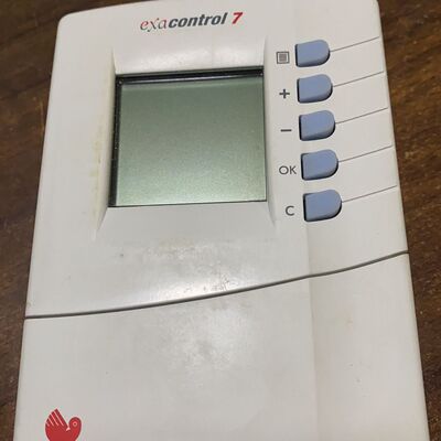 Saunier Duval exacontrol 7温控