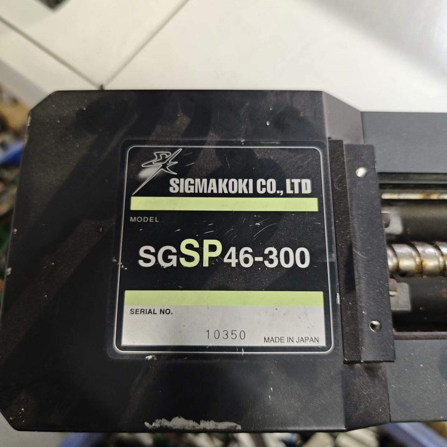 SGSP46-300西格玛直线电动滑台 拆机精密仪器所得包正