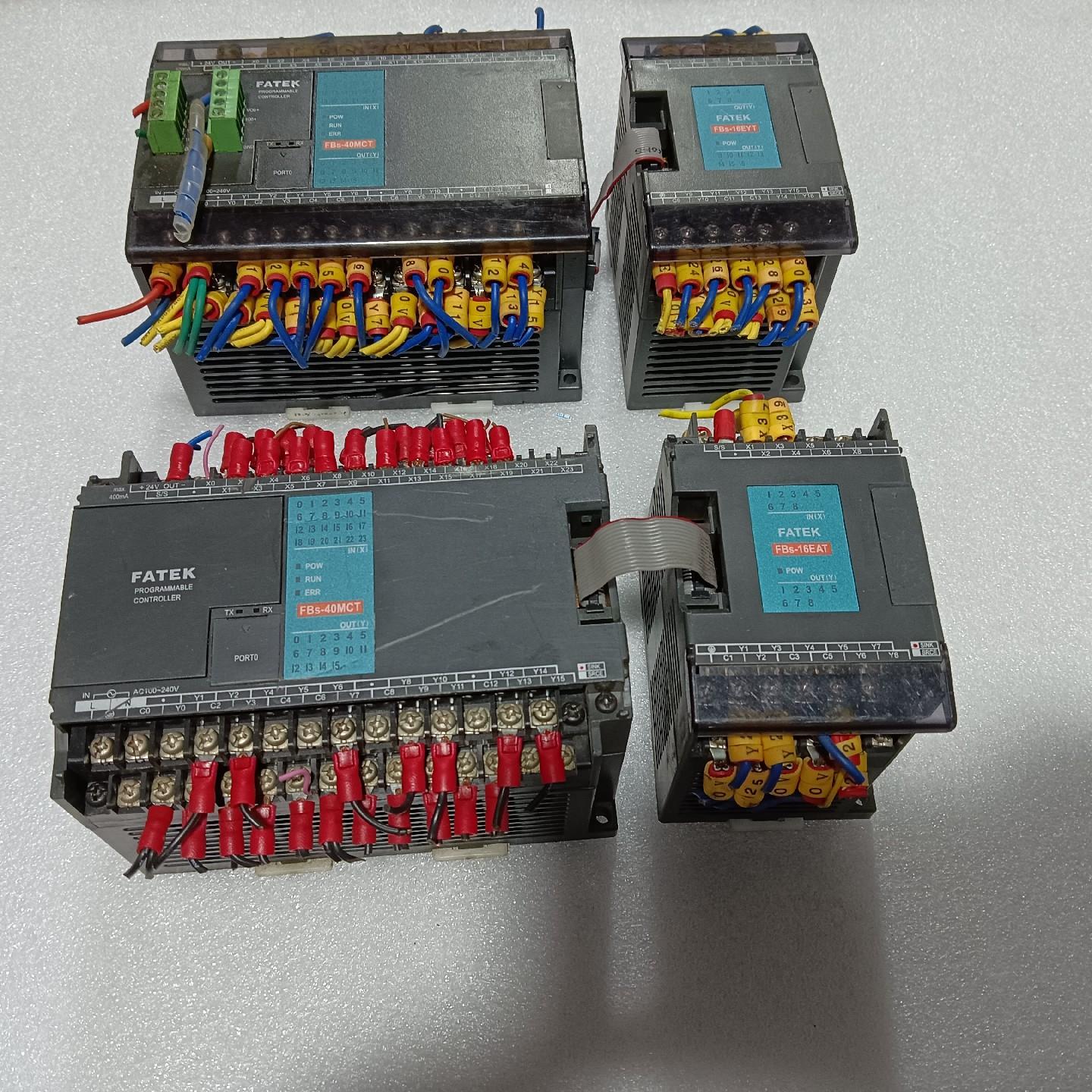 台湾永宏PLC FBs-40mct  2台 模块16EY