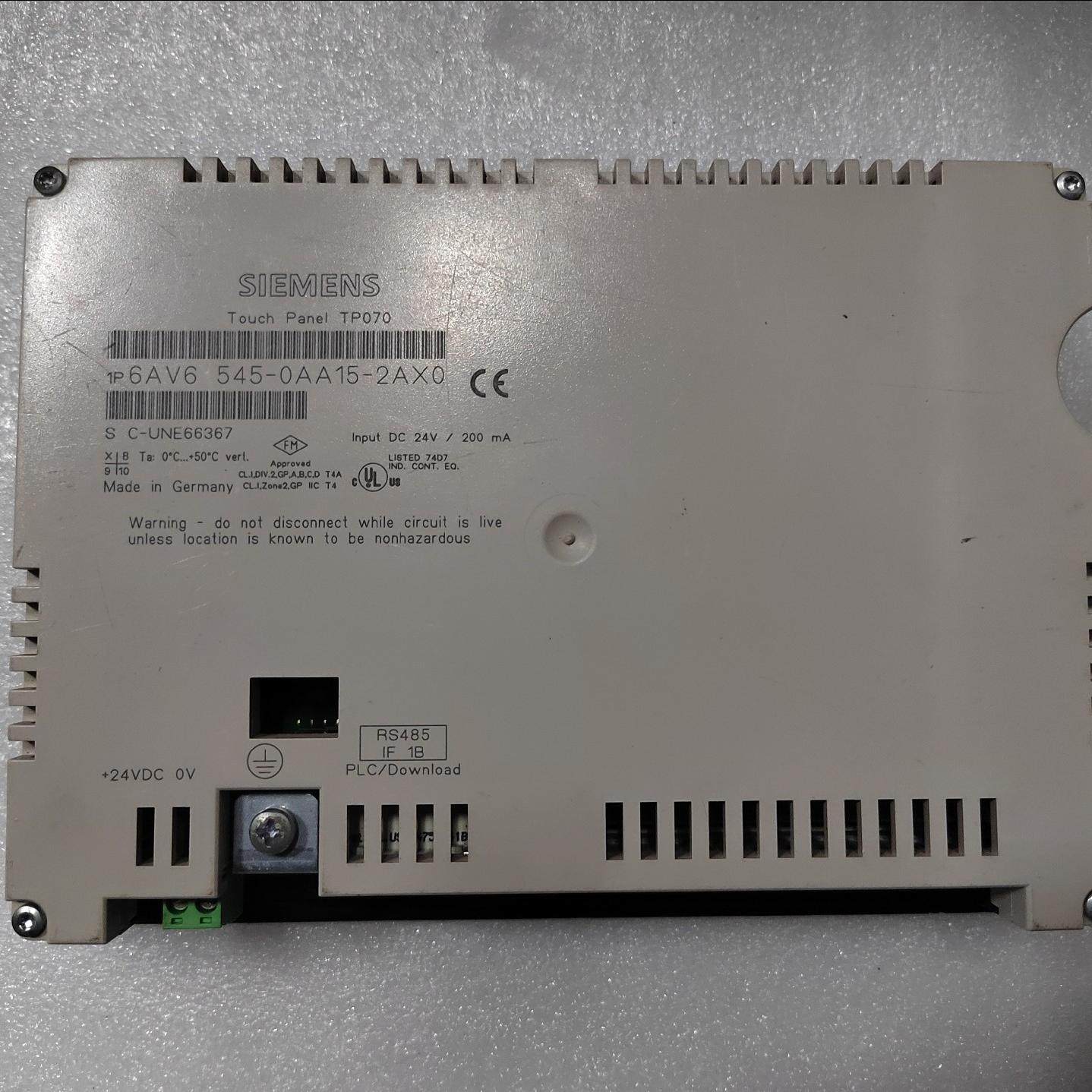 触摸屏6AV6545-0AA15-2AX0  拆机 显