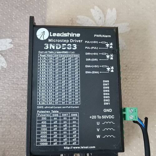 雷赛步进驱动器3ND583。拆机 实物拍摄成色如图 功能