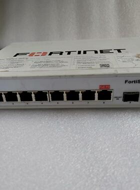 静音FORTINET飞塔8口FS-108E交换机。测好。其中