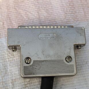 J13 37针公插头带进 JAE日本连接器DC